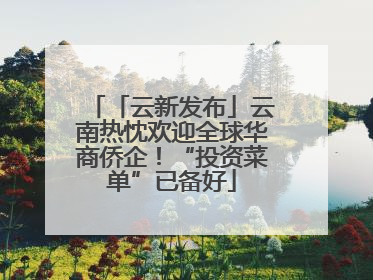 「云新发布」云南热忱欢迎全球华商侨企！“投资菜单”已备好