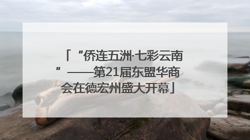 “侨连五洲·七彩云南”——第21届东盟华商会在德宏州盛大开幕