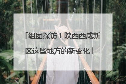 组团探访！陕西西咸新区这些地方的新变化