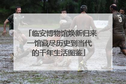 临安博物馆焕新归来 一馆藏尽历史到当代的千年生活图鉴