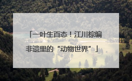 一叶生百态！江川棕编非遗里的“动物世界”