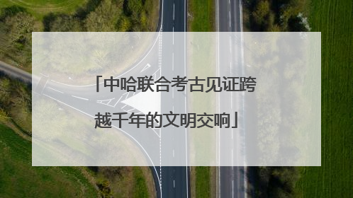 中哈联合考古见证跨越千年的文明交响
