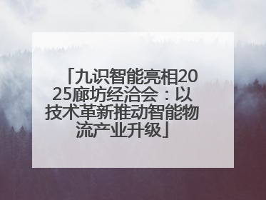 九识智能亮相2025廊坊经洽会：以技术革新推动智能物流产业升级