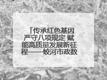 传承红色基因 严守八项规定 赋能高质量发展新征程——蛟河市政数局开展“七一”主题党日活动