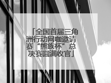 全国首届三角洲行动网咖邀请赛“熊族杯”总决赛圆满收官