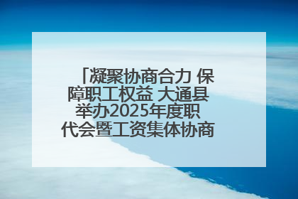 凝聚协商合力 保障职工权益 大通县举办2025年度职代会暨工资集体协商现场观摩交流活动