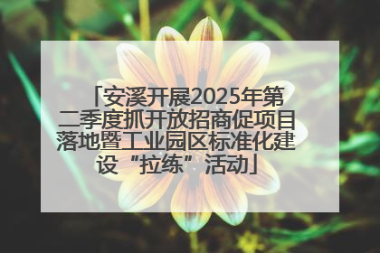 安溪开展2025年第二季度抓开放招商促项目落地暨工业园区标准化建设“拉练”活动