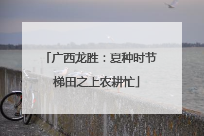 广西龙胜：夏种时节 梯田之上农耕忙
