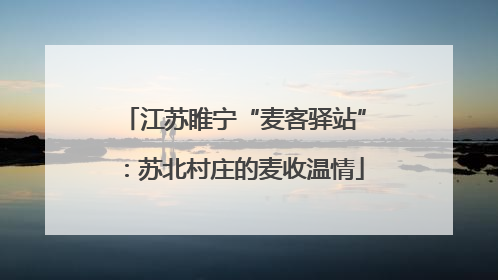 江苏睢宁“麦客驿站”：苏北村庄的麦收温情