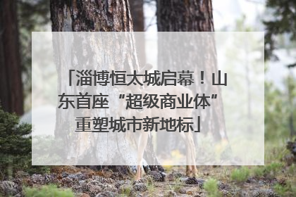 淄博恒太城启幕！山东首座“超级商业体”重塑城市新地标