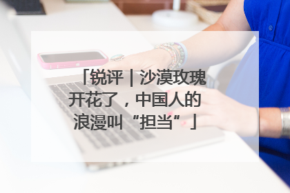 锐评｜沙漠玫瑰开花了，中国人的浪漫叫“担当”