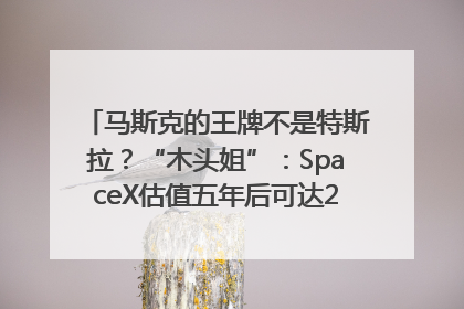 马斯克的王牌不是特斯拉？“木头姐”：SpaceX估值五年后可达2.5万亿美元！