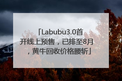 Labubu3.0首开线上预售，已排至8月，黄牛回收价格腰斩
